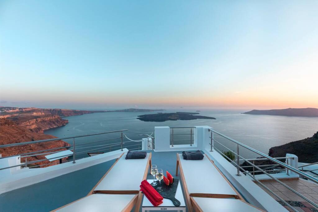 Calderas Hug & Panoramic Sea View - 3 Lux Suites Imerovigli  Ngoại thất bức ảnh