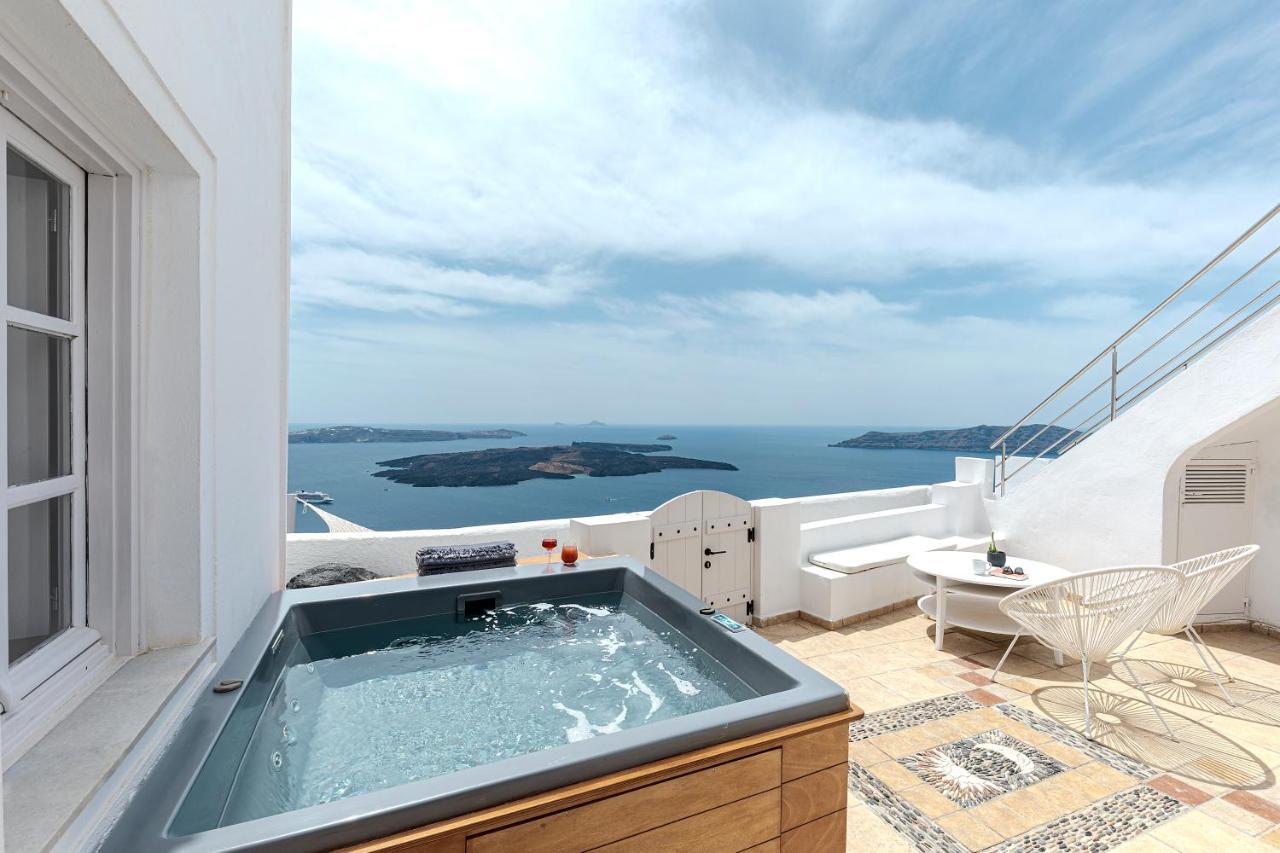 Calderas Hug & Panoramic Sea View - 3 Lux Suites Imerovigli  Ngoại thất bức ảnh