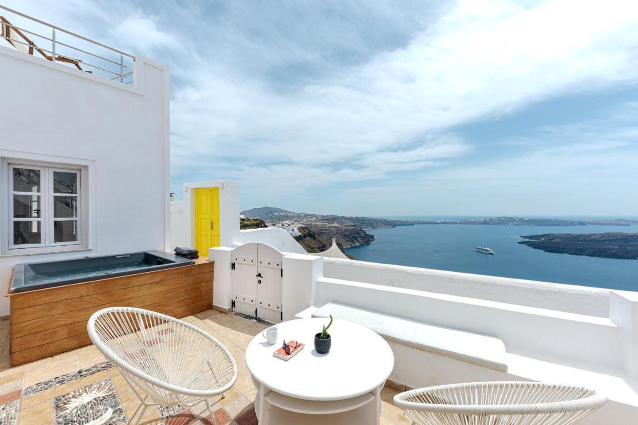 Calderas Hug & Panoramic Sea View - 3 Lux Suites Imerovigli  Ngoại thất bức ảnh