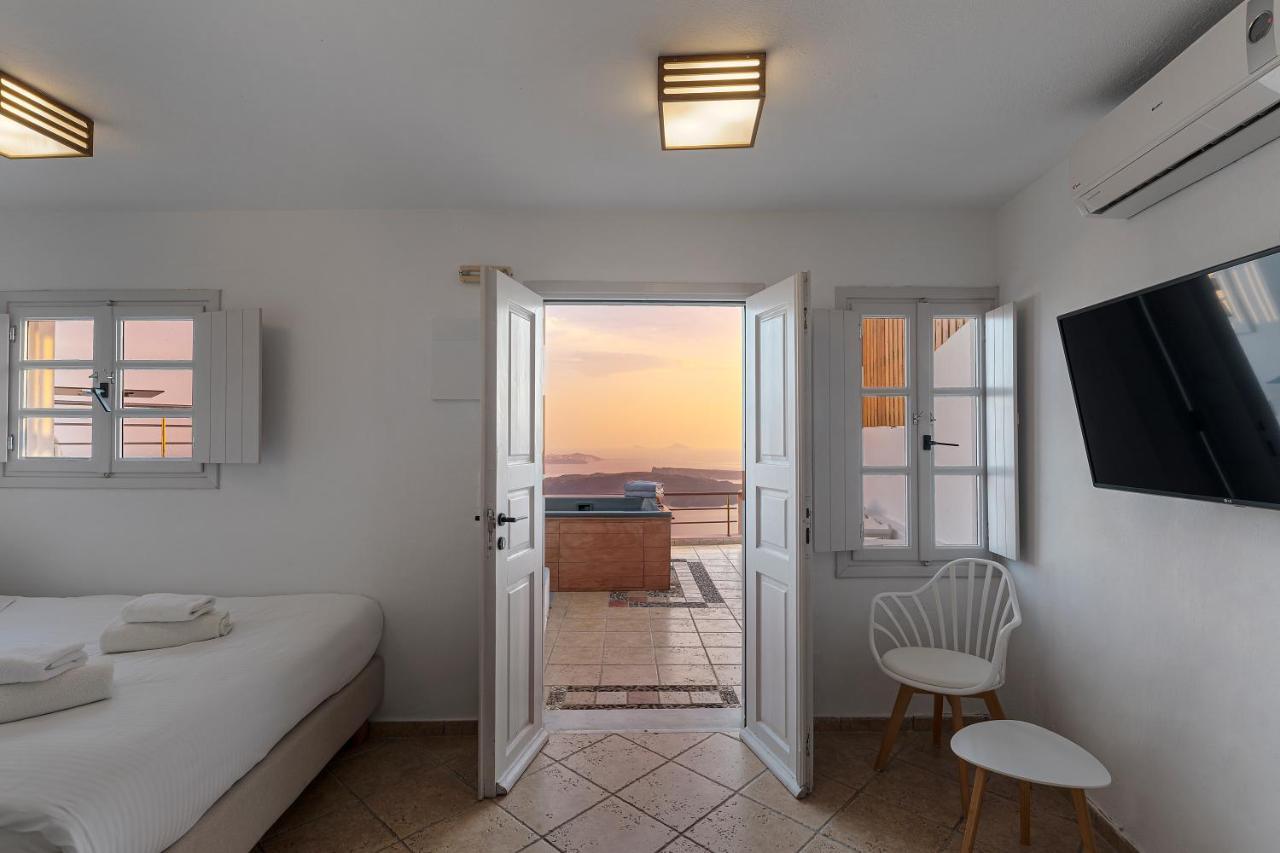 Calderas Hug & Panoramic Sea View - 3 Lux Suites Imerovigli  Ngoại thất bức ảnh