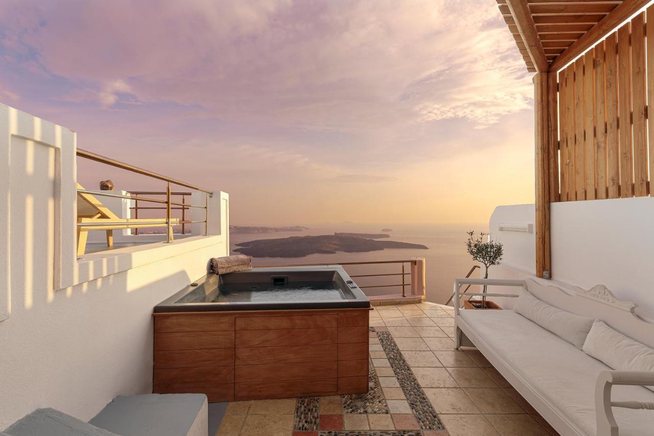 Calderas Hug & Panoramic Sea View - 3 Lux Suites Imerovigli  Ngoại thất bức ảnh
